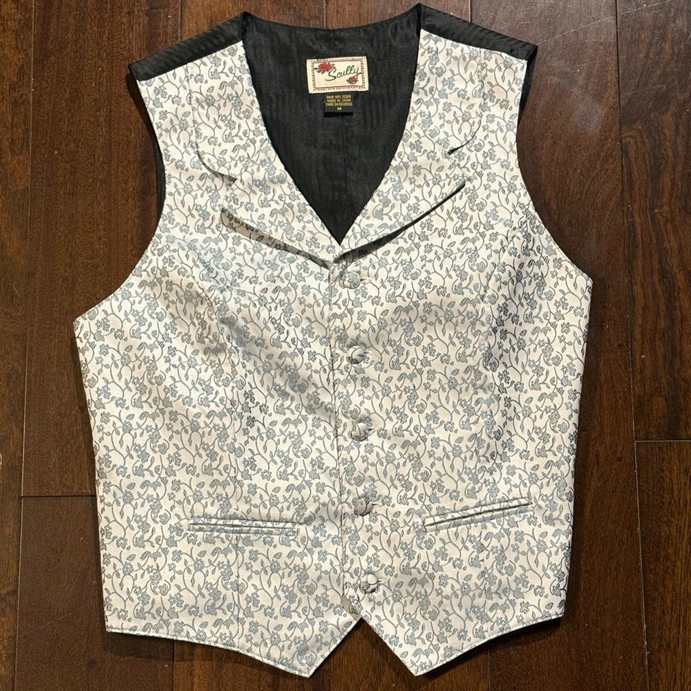 Silver Victorian Vest